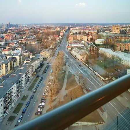 Helios Extra In Skyscraper 20 Floor 公寓 维尔纽斯